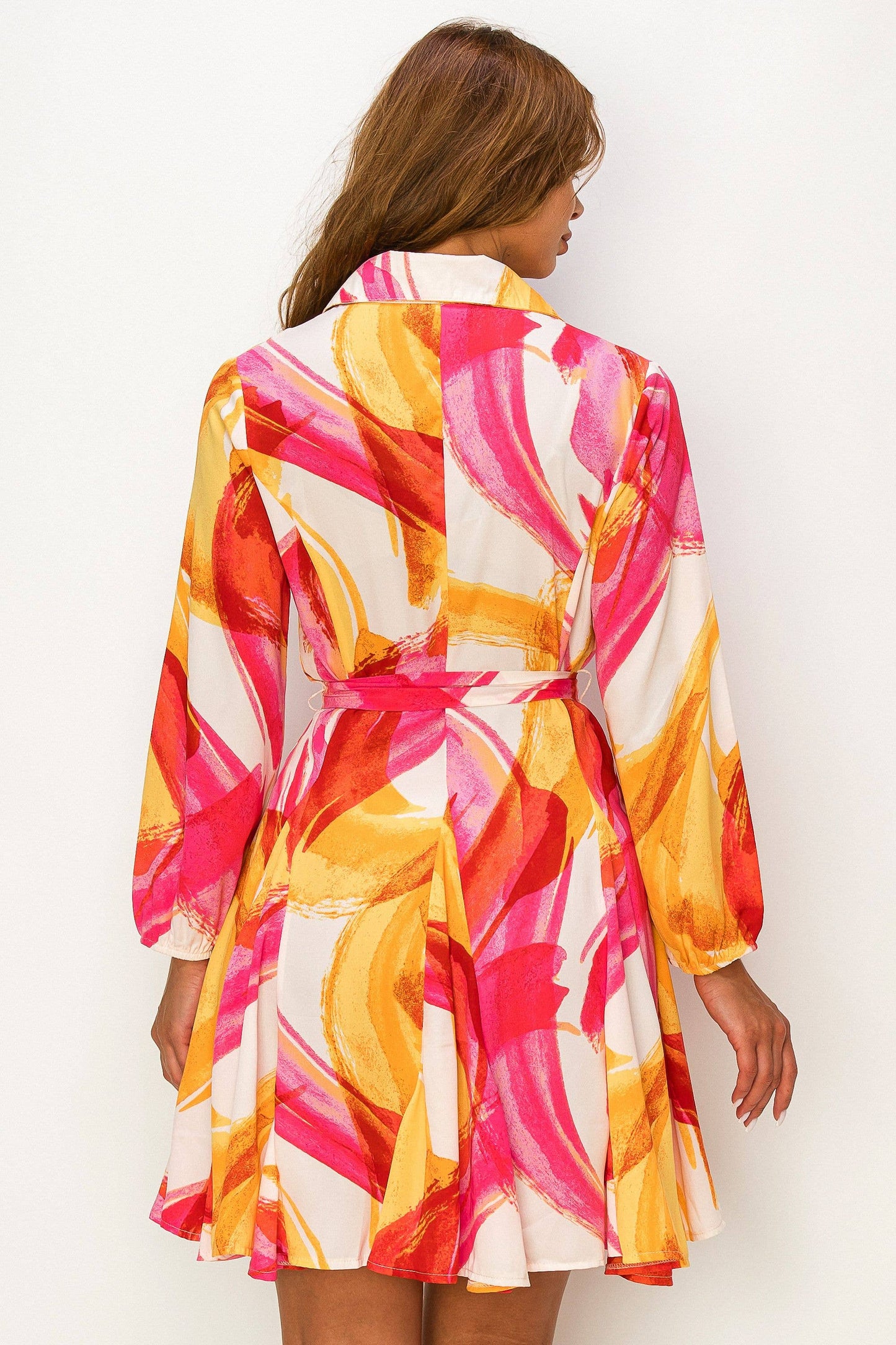 Sunset Glow Midi Dress