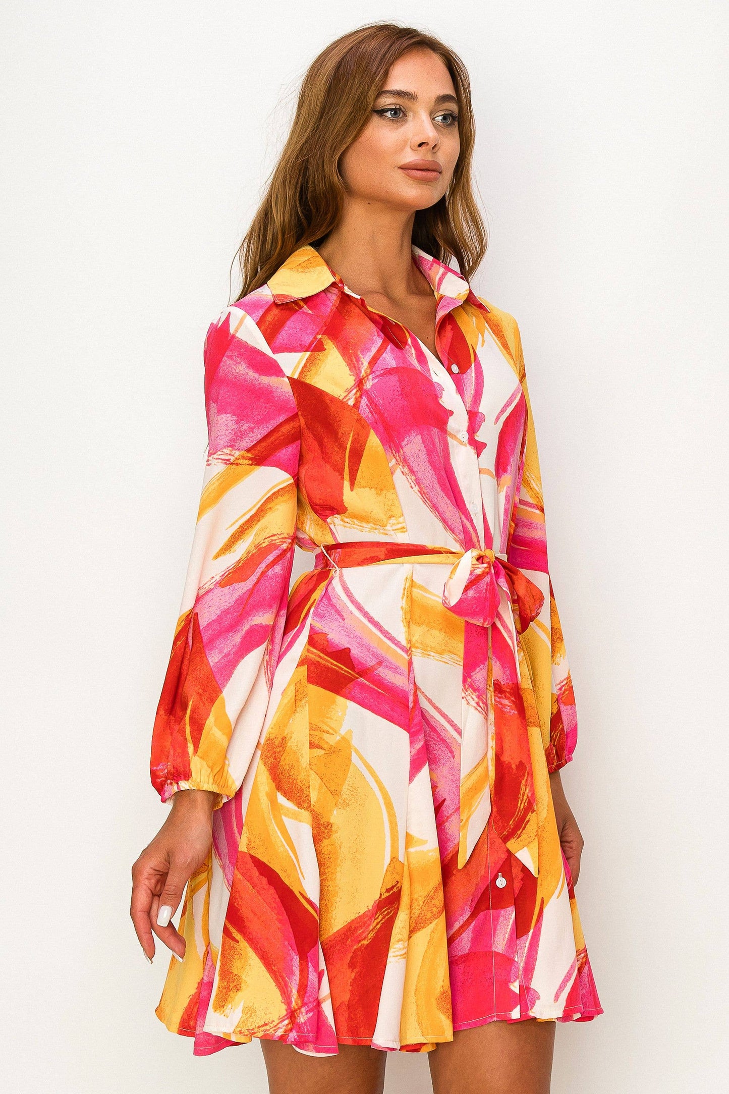 Sunset Glow Midi Dress